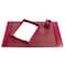 Dacasso Burgundy 3-Piece Desk Set, Bonded Leather DF-5237 - alternate 2